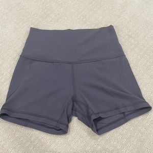 Lululemon Gray Biker Shorts